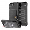 Case & Protection SmartphoneiPhone 6 6S Plus - 7 7Plus - 8 Plus - XS MAX - XS - XS - XR - funda de protección de cuero con so...