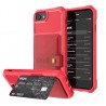 Case & Protection SmartphoneiPhone 6 6S Plus - 7 7Plus - 8 Plus - XS MAX - XS - XS - XR - funda de protección de cuero con so...