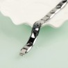 Magnetic Tungsten steel bracelet high polished - UnisexBracelets