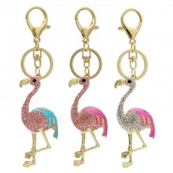 llaveroCristal Flamingo - Keychain