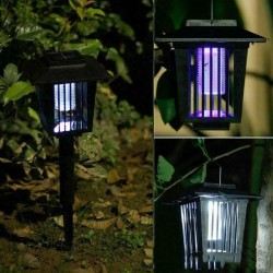 Iluminación solarLámpara solar LED - mosquito asesino - luz del jardín