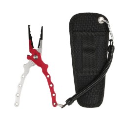 Herramientasalicate de pesca con bolsa - herramienta multifuncional para el corte de alambre & gancho quitador