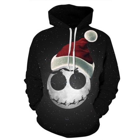 Hoodies & Sudadera3D Christmas Halloween Skull print - hoodie - unisex