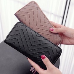 Women's elegant long wallet