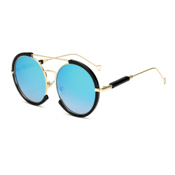 Oval vintage steampunk sunglassesSunglasses