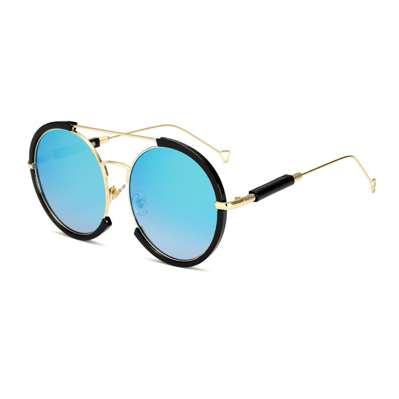 Oval vintage steampunk sunglassesSunglasses