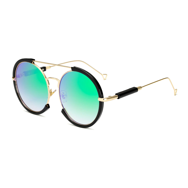 Oval vintage steampunk sunglassesSunglasses