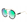 Oval vintage steampunk sunglassesSunglasses