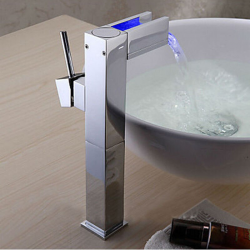 GrifosGrifo de lavabo de baño con el cambio de color LED