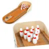 Bebé y niñosMini juego de bolos de madera