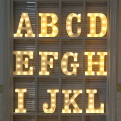 ApliquesLetras luminosas & números - luz de la noche LED - alfabeto