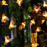 Tiras de LEDLuces LED con abejas - energía solar luces de Navidad