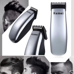 CortapelosKemei - batería eléctrica mini clipper pelo - barba trimmer