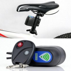 BicicletaCierre de bicicleta antirrobo profesional - control inalámbrico - con mando a distancia