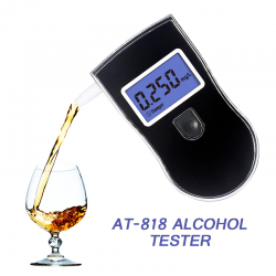 Barprobador de alcohol profesional - prueba de respiración - pantalla LCD