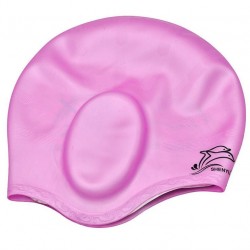 NataciónCapa de natación de silicona - pelo largo y protección de oídos
