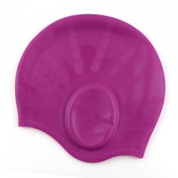NataciónCapa de natación de silicona - pelo largo y protección de oídos