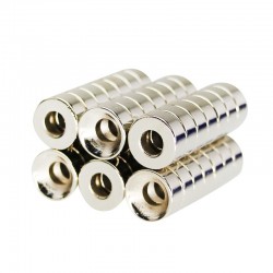 N35 neodymium magnet - super strong round ring 12 * 5 * 5mm 5 piecesN35