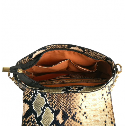 Bolsos de manoPatrón de piel de serpiente - pequeño bolso de hombro
