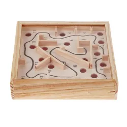 EducativoJuego de laberinto con bola - juguete educativo de madera