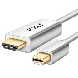 CablesMini DisplayPort DP a adaptador HDMI - cable para Apple Macbook Pro Air - 1.8m 3m