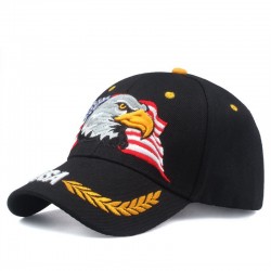 Sombreros / gorrasGorra de béisbol con bandera de Estados Unidos & eagle - unisex