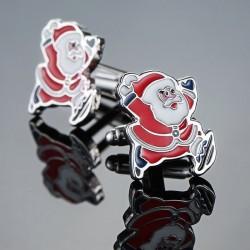 Christmas cufflinks with Santa ClausCufflinks
