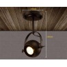 Luces & IluminaciónE27 - lámpara redonda de techo retro - luz ajustable