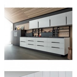 MueblesOro - plata - negro - mangos de puertas de muebles ocultos - aleación de zinc